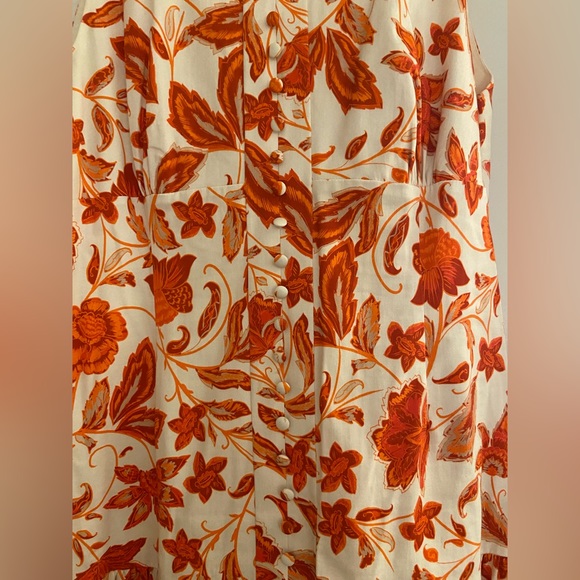 Antonio Melani Coral Floral Print Dress - Picture 2 of 3